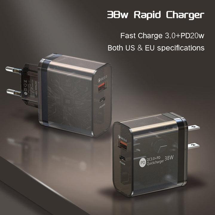 Why the 38W Transparent Case Charging Adapter is a Must-Have